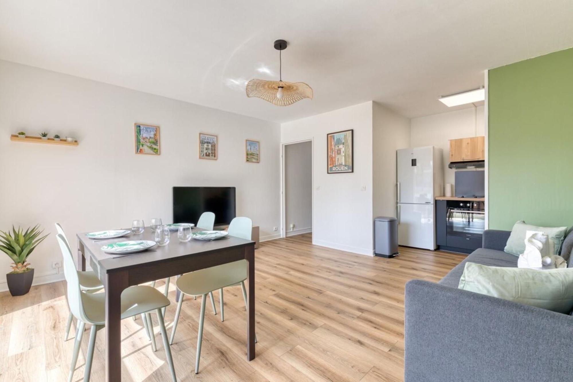Marine Votre F2 Moderne A Rouen Apartment Екстериор снимка